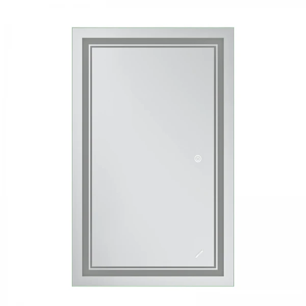 Зеркало Mixxus Premium QUADRO MR20-50x80-Reverse с Led Touch, Anti-fog, димером, регулятором яркости (MP6620)