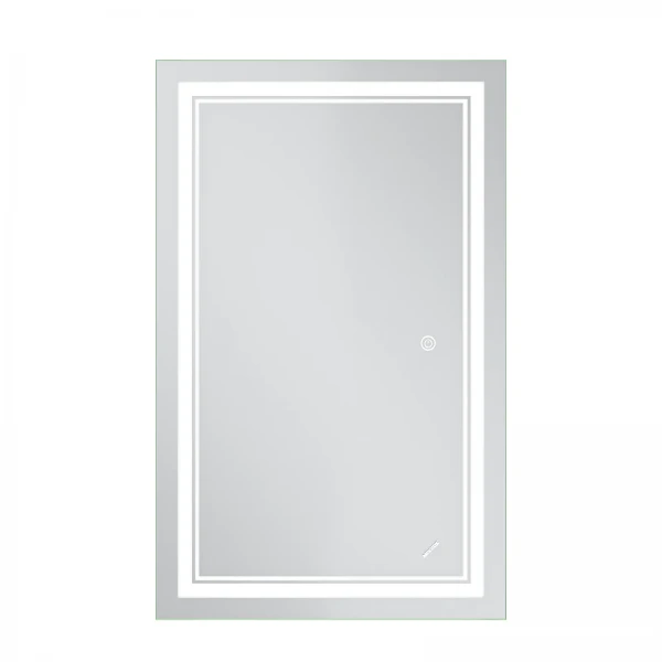 Зеркало Mixxus Premium QUADRO MR20-50x80-Reverse с Led Touch, Anti-fog, димером, регулятором яркости (MP6620)