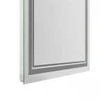 Зеркало Mixxus Premium QUADRO MR20-90x70-Reverse с Led Touch, Anti-fog, димером, регулятором яркости (MP6621)