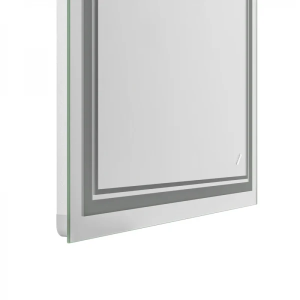 Зеркало Mixxus Premium QUADRO MR20-90x70-Reverse с Led Touch, Anti-fog, димером, регулятором яркости (MP6621)