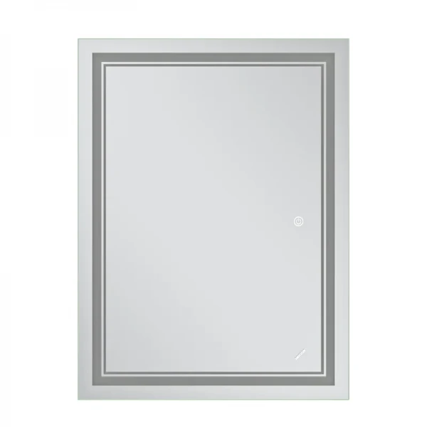 Зеркало Mixxus Premium QUADRO MR20-90x70-Reverse с Led Touch, Anti-fog, димером, регулятором яркости (MP6621)