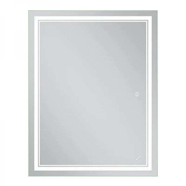 Зеркало Mixxus Premium QUADRO MR20-90x70-Reverse с Led Touch, Anti-fog, димером, регулятором яркости (MP6621)