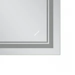 Зеркало Mixxus Premium QUADRO MR20-90x70-Reverse с Led Touch, Anti-fog, димером, регулятором яркости (MP6621)