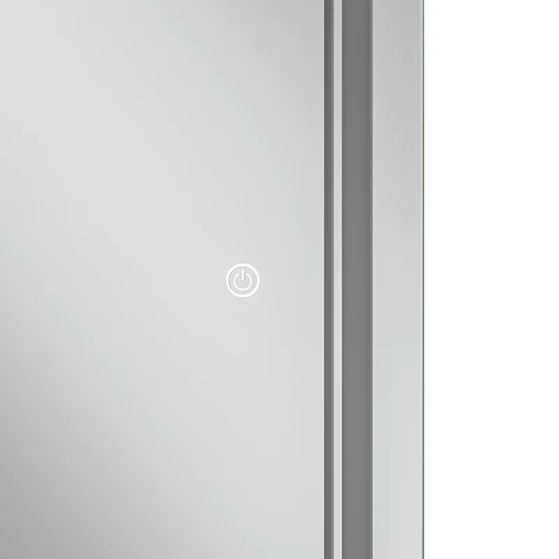 Дзеркало Mixxus Premium QUADRO MR20-90x70-REVERSE (LED Touch, Anti-fog, димер) (MP6621)