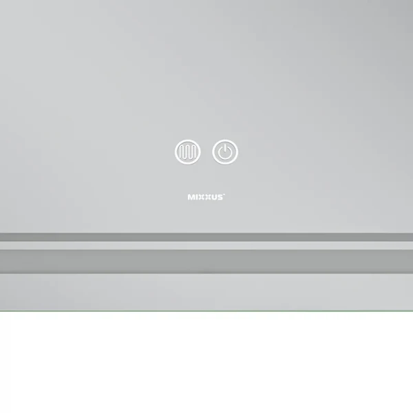 Зеркало Mixxus Premium QUADRO MR20-100x70 с Led Touch, Anti-fog, димером, регулятором яркости, линзой (MP6622)