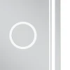Дзеркало Mixxus Premium QUADRO MR20-100x80 (LED Touch, Anti-fog, димер, лінза) (MP6623)