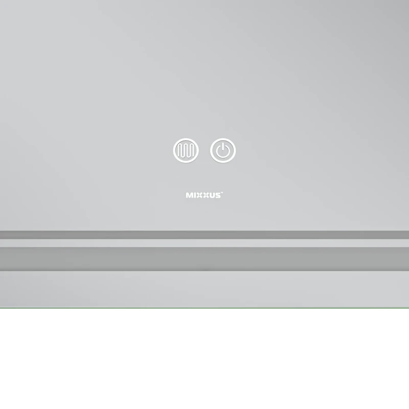 Дзеркало Mixxus Premium QUADRO MR20-100x80 (LED Touch, Anti-fog, димер, лінза) (MP6623)