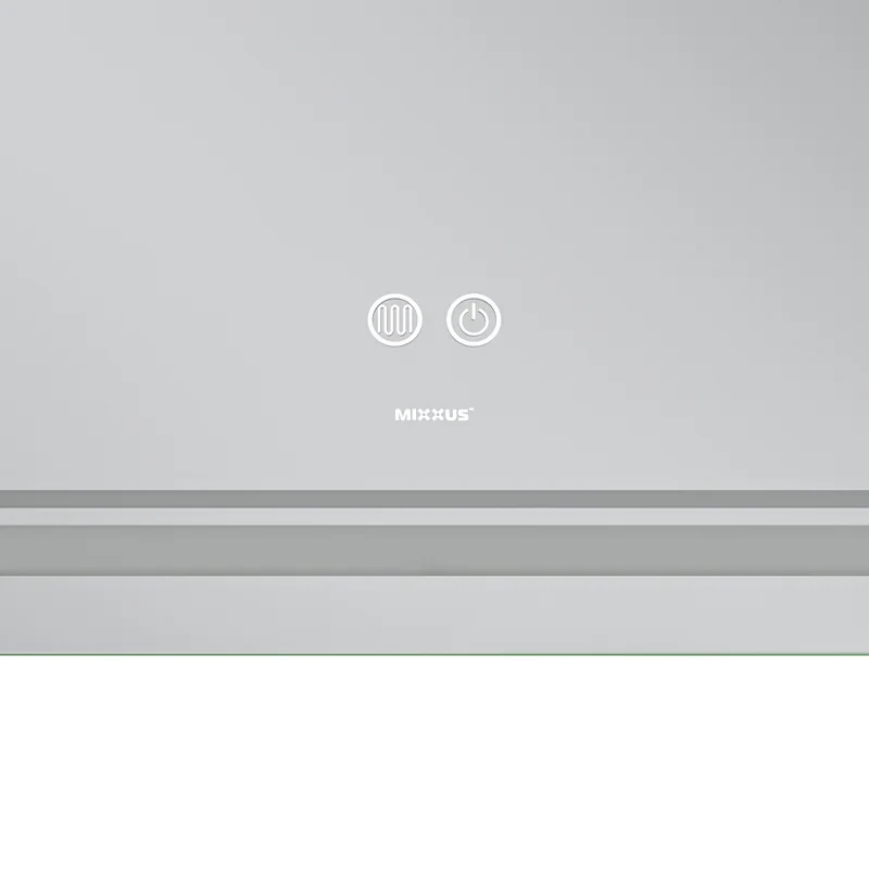 Дзеркало Mixxus Premium QUADRO MR20-120x80 (LED Touch, Anti-fog, димер, лінза) (MP6624)