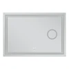Дзеркало Mixxus Premium QUADRO MR20-120x80 (LED Touch, Anti-fog, димер, лінза) (MP6624)
