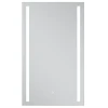 Дзеркало Mixxus Premium LINES MR17-100x60-REVERSE (LED Touch, Anti-fog, димер) (MP6625)