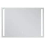 Зеркало Mixxus Premium LINES MR18-100x70-Reverse с Led Touch, Anti-fog, димером, регулятором яркости (MP6627)