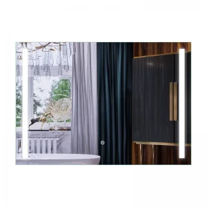 Зеркало Mixxus Premium LINES MR18-100x70-Reverse с Led Touch, Anti-fog, димером, регулятором яркости (MP6627)