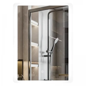 Зеркало Mixxus Premium OLIVARY MR19-80x60-Reverse с Led Touch, Anti-fog, димером (3-6,5kK) (MP6628)