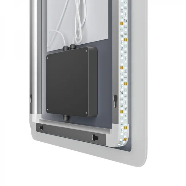 Зеркало Mixxus Premium OLIVARY MR19-80x60-Reverse с Led Touch, Anti-fog, димером (3-6,5kK) (MP6628)
