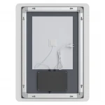 Зеркало Mixxus Premium OLIVARY MR19-80x60-Reverse с Led Touch, Anti-fog, димером (3-6,5kK) (MP6628)