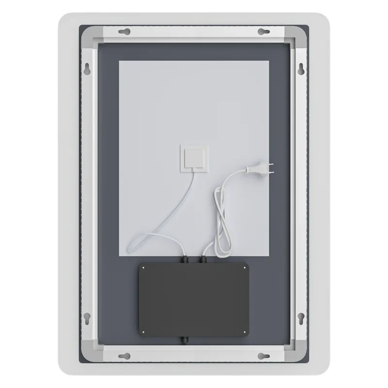 Дзеркало Mixxus Premium OLIVARY MR19-80x60-REVERSE (LED Touch, Anti-fog, димер (3-6,5kK)) (MP6628)