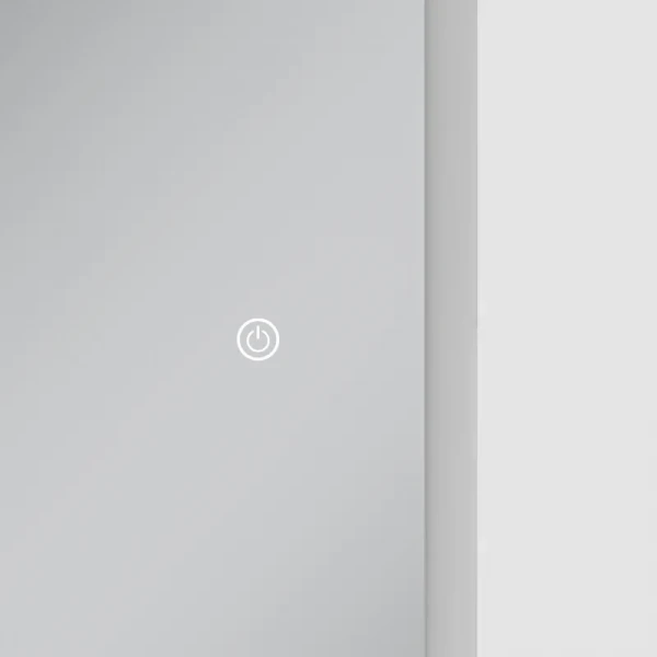 Зеркало Mixxus Premium OLIVARY MR19-100x80-Reverse с Led Touch, Anti-fog, димером (3-6,5kK) (MP6629)