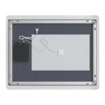 Дзеркало Mixxus Premium OLIVARY MR19-100x80-REVERSE (LED Touch, Anti-fog, димер (3-6,5kK)) (MP6629)