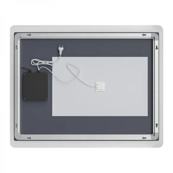 Зеркало Mixxus Premium OLIVARY MR19-90x70-Reverse с Led Touch, Anti-fog, димером (3-6,5kK) (MP6630)