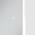 Зеркало Mixxus Premium OLIVARY MR19-90x70-Reverse с Led Touch, Anti-fog, димером (3-6,5kK) (MP6630)