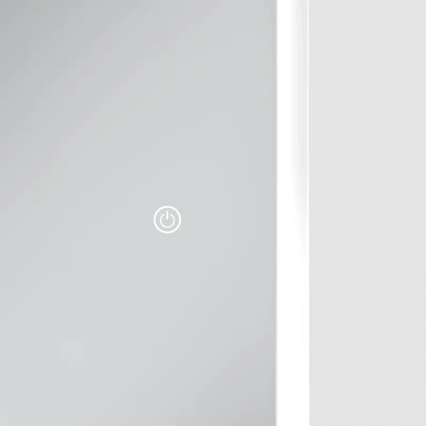 Зеркало Mixxus Premium OLIVARY MR19-90x70-Reverse с Led Touch, Anti-fog, димером (3-6,5kK) (MP6630)