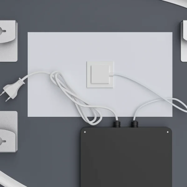 Зеркало Mixxus Premium DIVERSE MA01-90x60-Reverse с Led Touch, Anti-fog, димером (3-6,5kK) (MP6633)