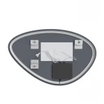 Зеркало Mixxus Premium DIVERSE MA01-90x60-Reverse с Led Touch, Anti-fog, димером (3-6,5kK) (MP6633)