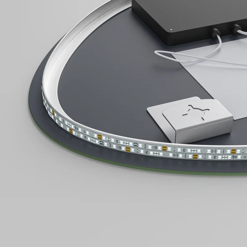 Дзеркало Mixxus Premium DIVERSE MA01-90x60-REVERSE (LED Touch, Anti-fog, димер (3-6,5kK)) (MP6633)