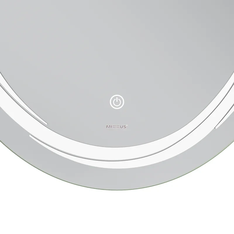 Дзеркало Mixxus Premium WAVE MV04-60x80 (LED Touch, Anti-fog, димер (3-6,5kK)) (MP6636)
