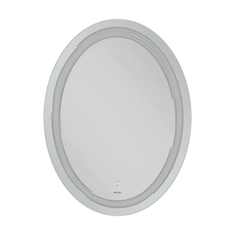 Дзеркало Mixxus Premium WAVE MV04-60x80 (LED Touch, Anti-fog, димер (3-6,5kK)) (MP6636)