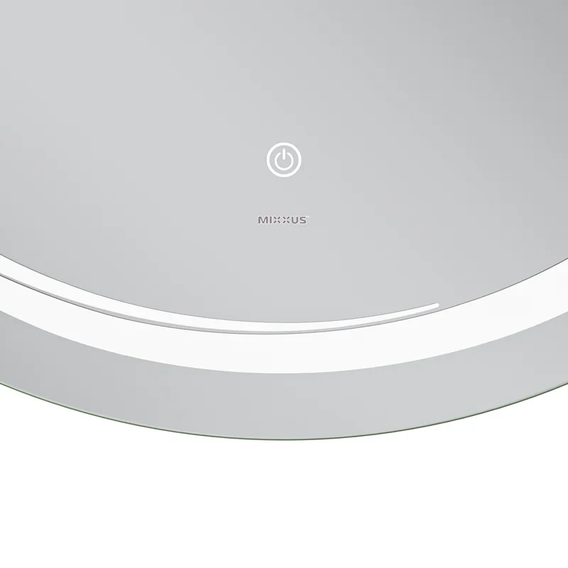 Дзеркало Mixxus Premium WAVE MC04-90 (LED Touch, Anti-fog, димер (3-6,5kK)) (MP6637)