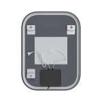 Зеркало Mixxus Premium DIVERSE MR15-80x60-Reverse с Led Touch, Anti-fog, димером (3-6,5kK) (MP6638)