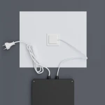 Зеркало Mixxus Premium BEVEL MA02-90x65-Reverse с Led Touch, Anti-fog, димером (3-6,5kK) (MP6641)