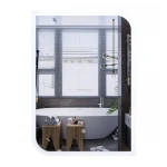 Дзеркало Mixxus Premium BEVEL MA02-90x65-REVERSE (LED Touch, Anti-fog, димер (3-6,5kK)) (MP6641)