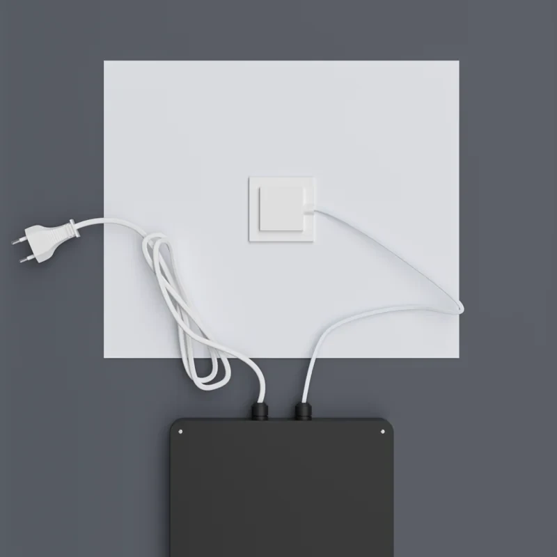 Дзеркало Mixxus Premium BEVEL MA02-90x65-REVERSE (LED Touch, Anti-fog, димер (3-6,5kK)) (MP6641)