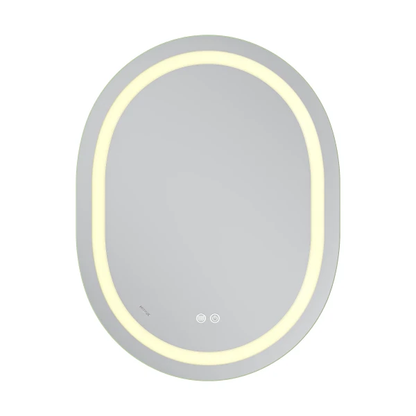 Зеркало Mixxus Premium ELLIPSE MV05-80x60-Reverse с Led Touch, Anti-fog, димером (3-6,5kK) (MP6642)