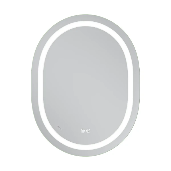 Зеркало Mixxus Premium ELLIPSE MV05-80x60-Reverse с Led Touch, Anti-fog, димером (3-6,5kK) (MP6642)