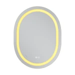 Зеркало Mixxus Premium ELLIPSE MV05-80x60-Reverse с Led Touch, Anti-fog, димером (3-6,5kK) (MP6642)
