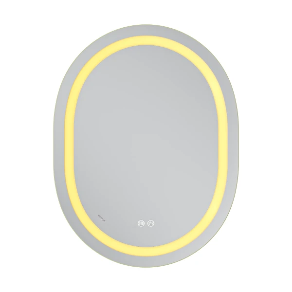 Зеркало Mixxus Premium ELLIPSE MV05-80x60-Reverse с Led Touch, Anti-fog, димером (3-6,5kK) (MP6642)