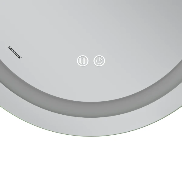 Дзеркало Mixxus Premium ELLIPSE MV05-80x60-REVERSE (LED Touch, Anti-fog, димер (3-6,5kK)) (MP6642)