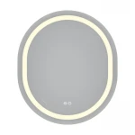 Зеркало Mixxus Premium ELLIPSE MV05-80x70-Reverse с Led Touch, Anti-fog, димером (3-6,5kK) (MP6643)