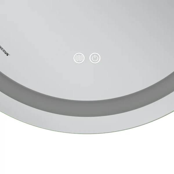 Зеркало Mixxus Premium ELLIPSE MV05-80x70-Reverse с Led Touch, Anti-fog, димером (3-6,5kK) (MP6643)