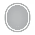 Зеркало Mixxus Premium ELLIPSE MV05-80x70-Reverse с Led Touch, Anti-fog, димером (3-6,5kK) (MP6643)