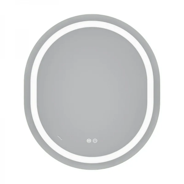 Зеркало Mixxus Premium ELLIPSE MV05-80x70-Reverse с Led Touch, Anti-fog, димером (3-6,5kK) (MP6643)