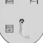 Зеркало Mixxus Premium ELLIPSE MV05-80x70-Reverse с Led Touch, Anti-fog, димером (3-6,5kK) (MP6643)