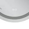 Дзеркало Mixxus Premium ELLIPSE MV05-80x70-REVERSE (LED Touch, Anti-fog, димер (3-6,5kK)) (MP6643)