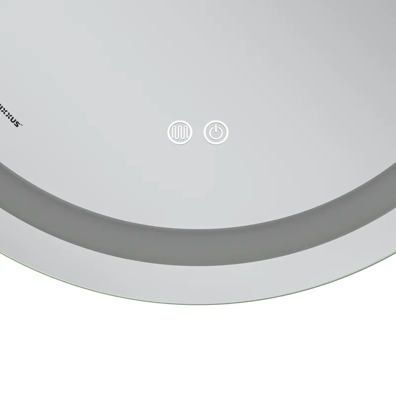 Дзеркало Mixxus Premium ELLIPSE MV05-80x70-REVERSE (LED Touch, Anti-fog, димер (3-6,5kK)) (MP6643)