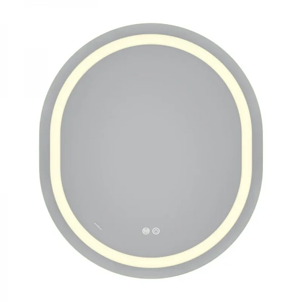 Дзеркало Mixxus Premium ELLIPSE MV05-80x70-REVERSE (LED Touch, Anti-fog, димер (3-6,5kK)) (MP6643)