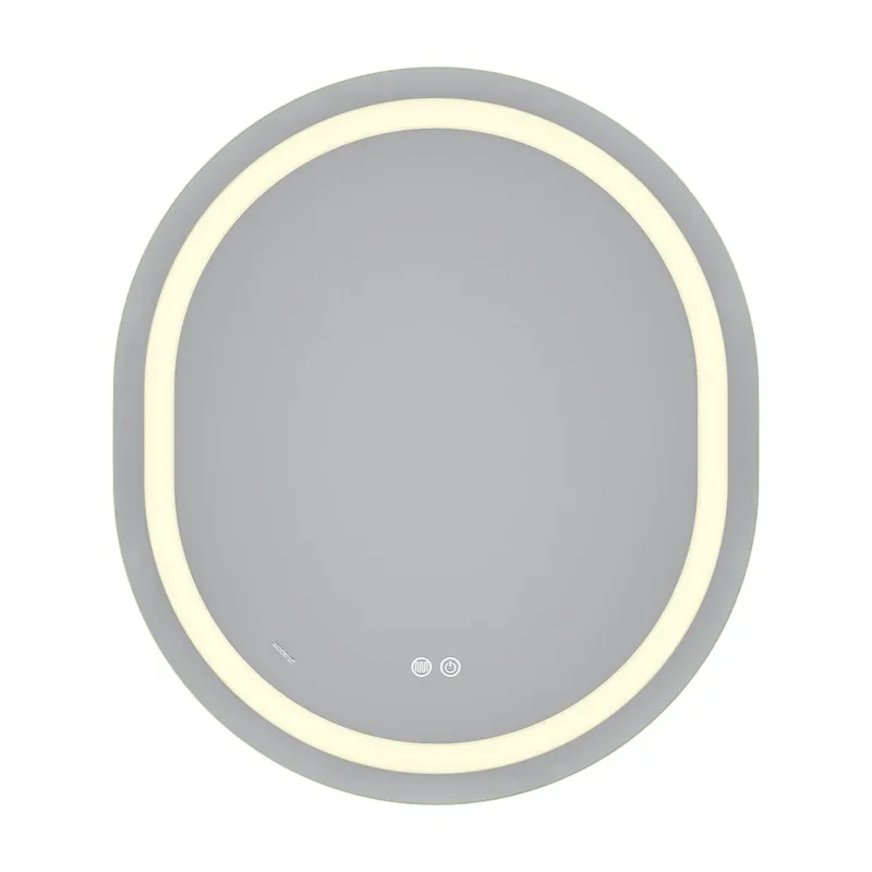 Дзеркало Mixxus Premium ELLIPSE MV05-80x70-REVERSE (LED Touch, Anti-fog, димер (3-6,5kK)) (MP6643)
