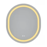 Дзеркало Mixxus Premium ELLIPSE MV05-80x70-REVERSE (LED Touch, Anti-fog, димер (3-6,5kK)) (MP6643)